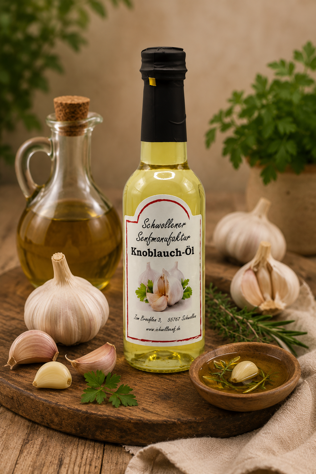 KNOBLAUCH-ÖL 250 ML