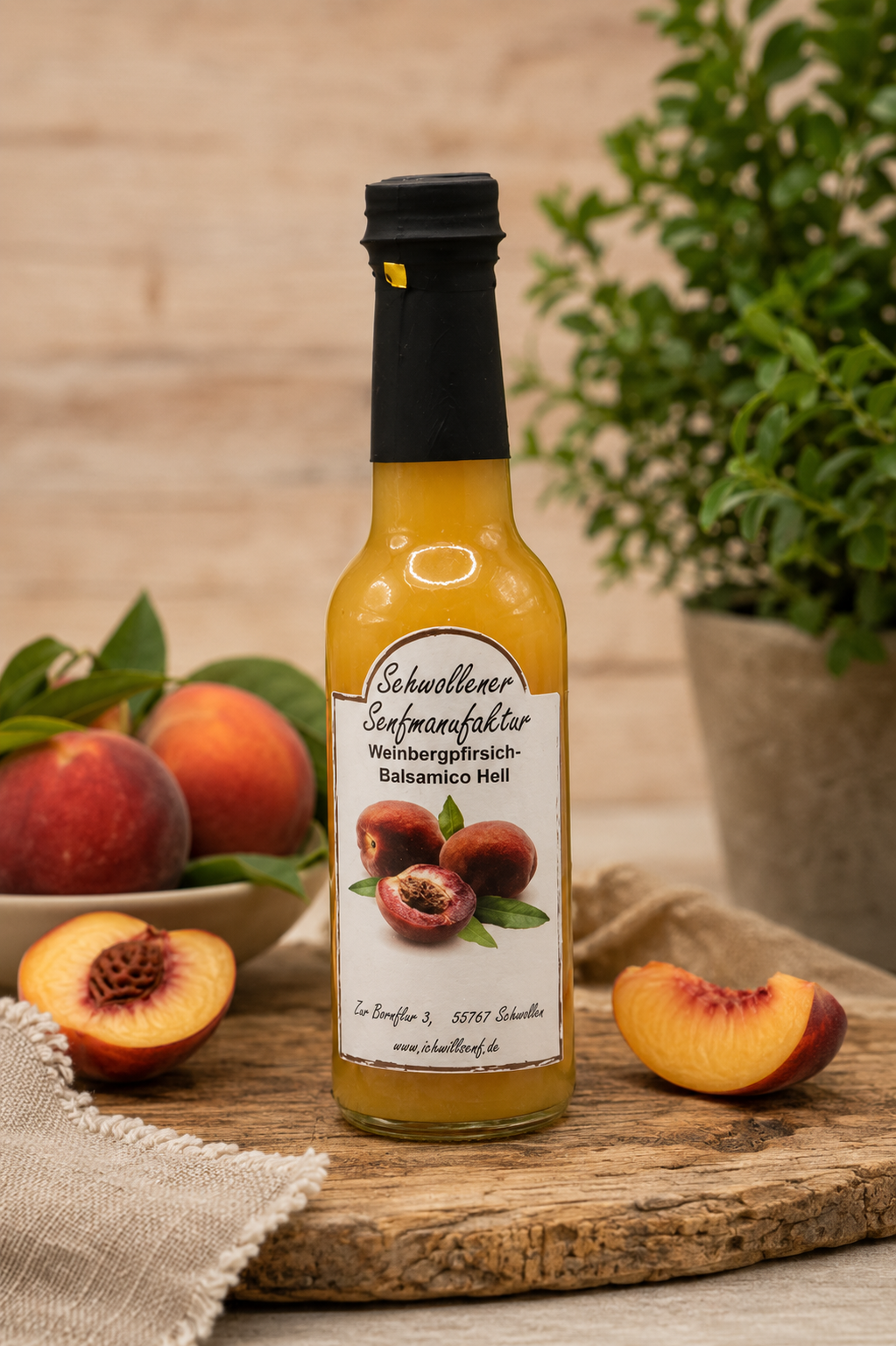 WEINBERGPFIRSICH BALSAMICO HELL 250 ML