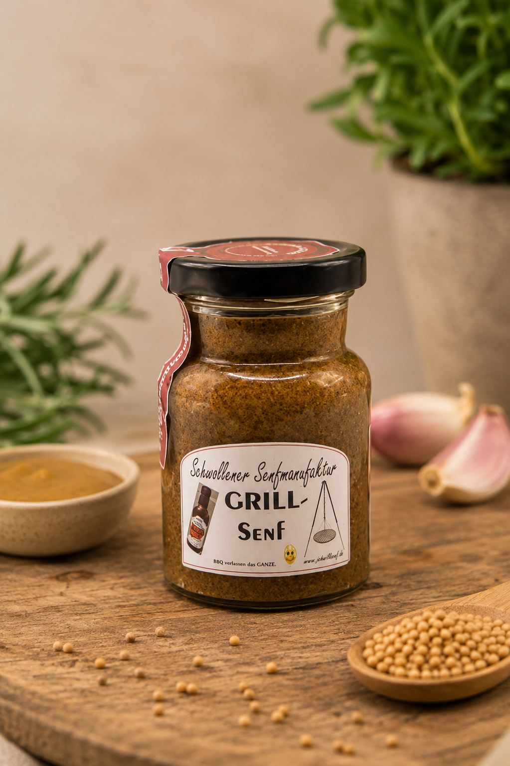 GRILL-SENF 130 ML / 150 G