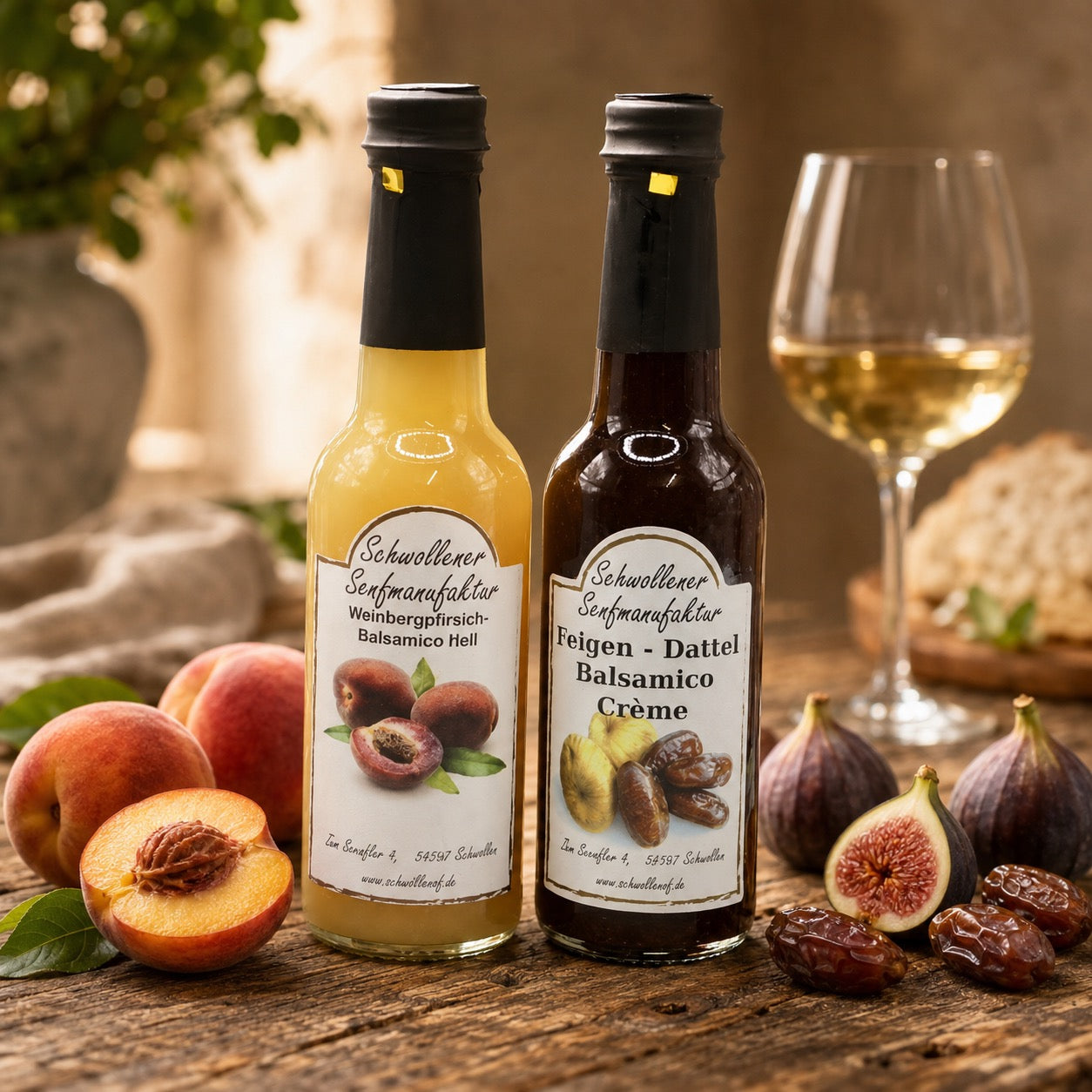 Balsamico Duo Weinberg Balsamico und Feigen Dattel Balsamico 500 ML
