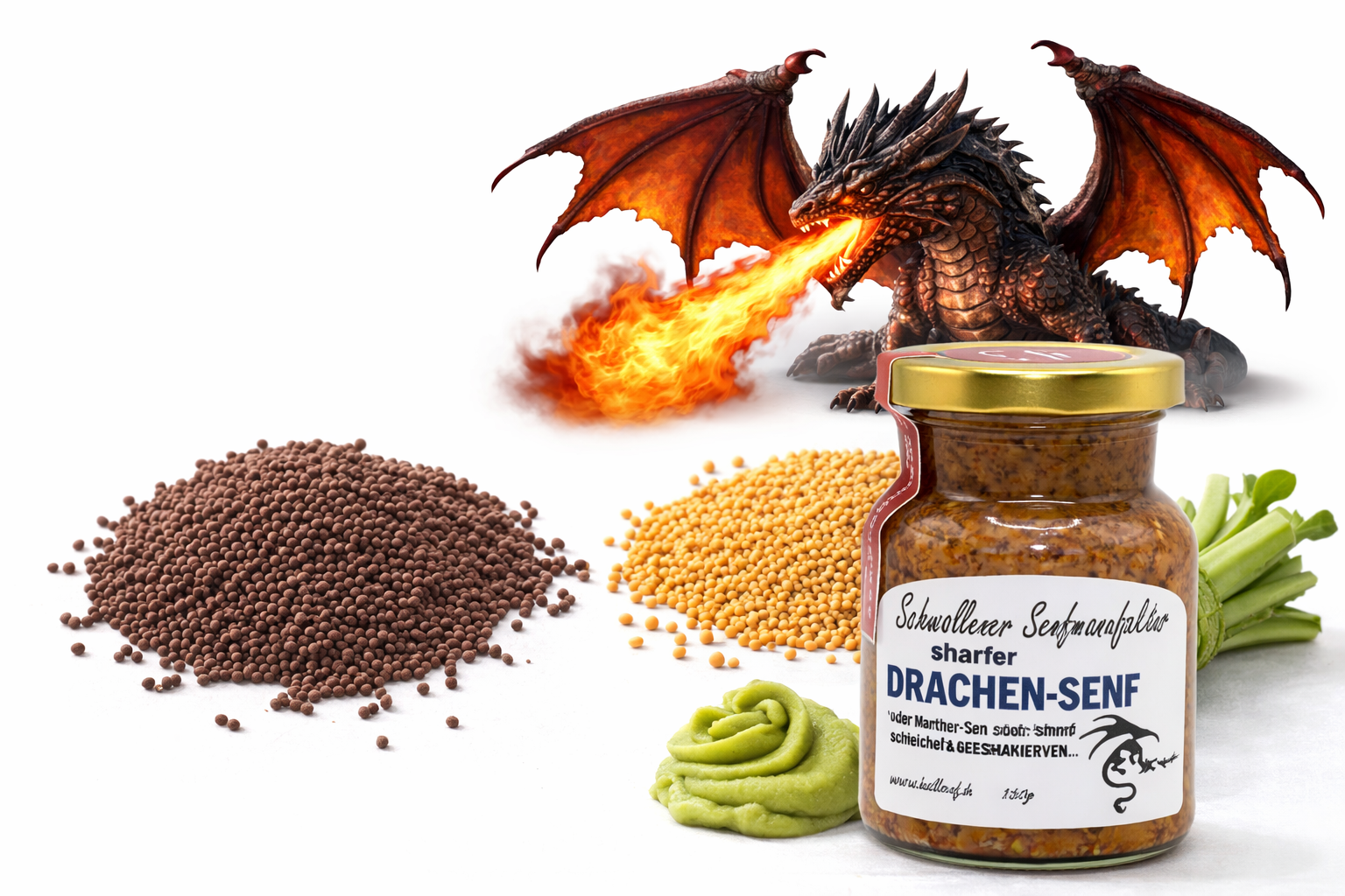 DRACHEN-SENF 130 ML / 150 G