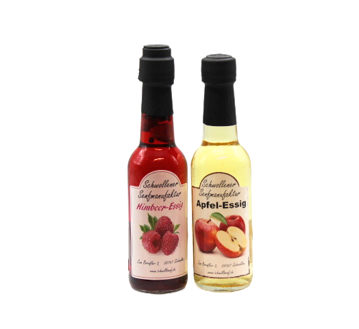Essig Duo - Apfel & Himbeeressig 500 ML