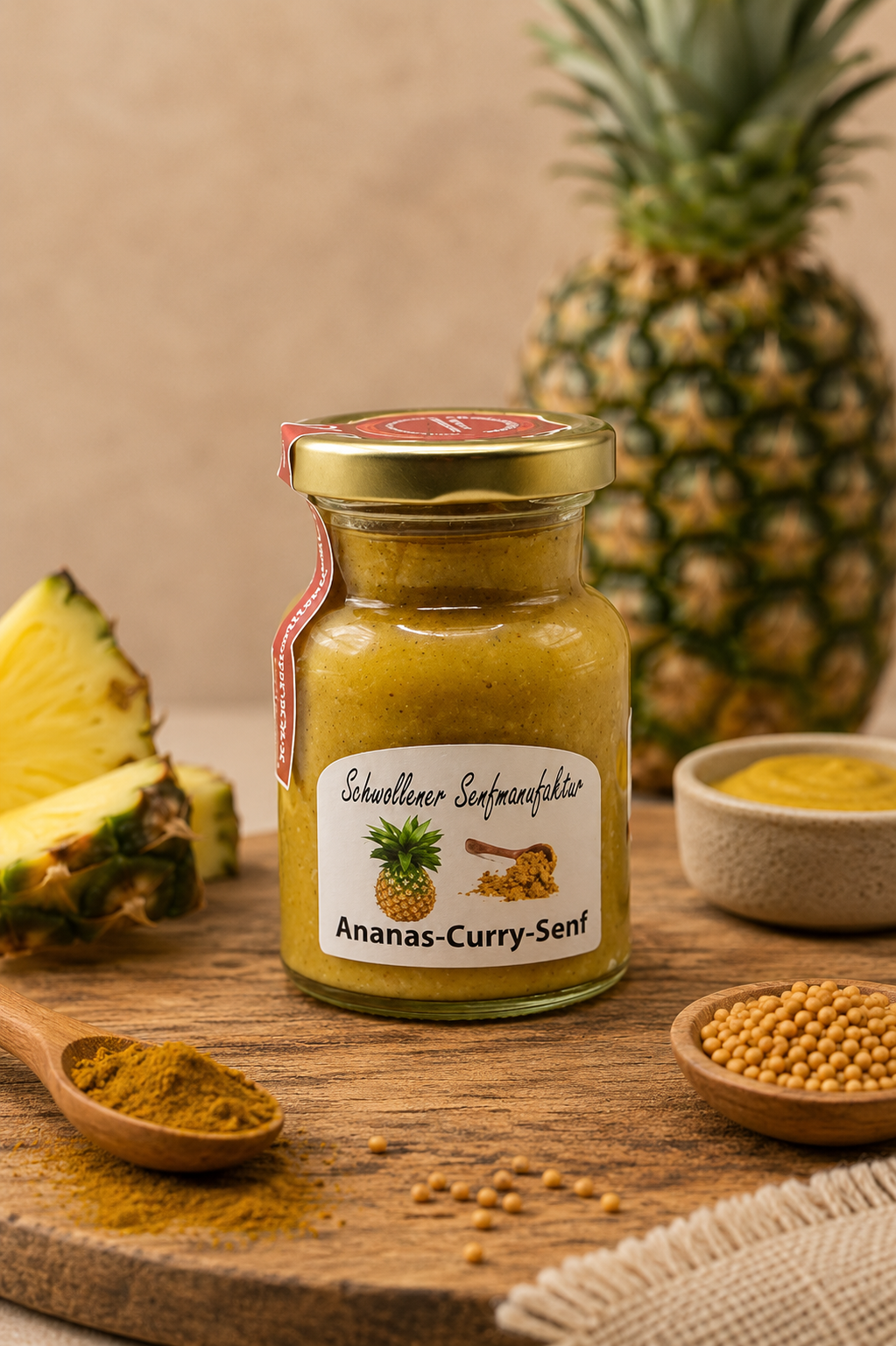 Ananas-Curry-Senf 130 ML / 150 G